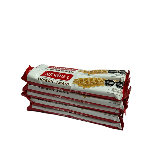 TURRON DE MANI  NEVARES 25G  X10U*50