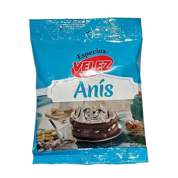 VELEZ ESPECIAS ANIS 25G *10