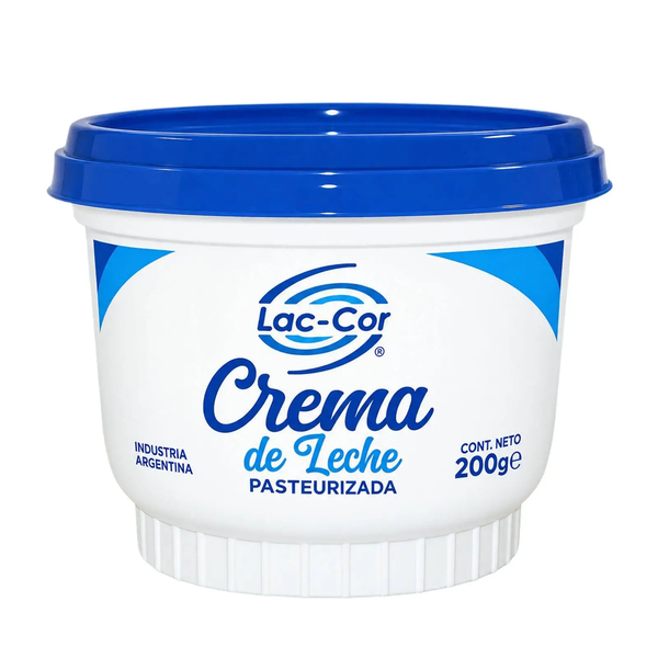 CREMA DE LECHE LAC-COR X200G*24
