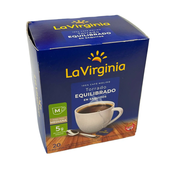 CAFE LA VIRGINIA SAQUITO 5G *10