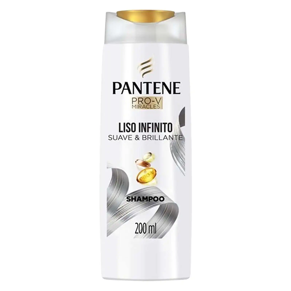 SHAMPOO PANTENE LISO INFINITO 200ML *12