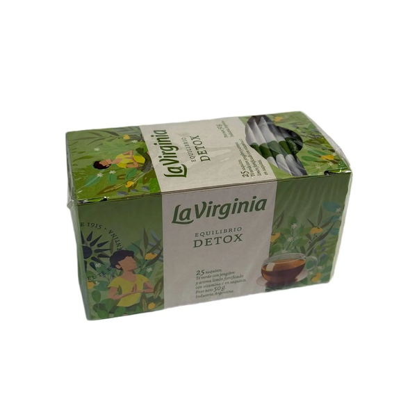 LA VIRGINIA EQUILIBRIO DETOX 25 SAQUITOS *