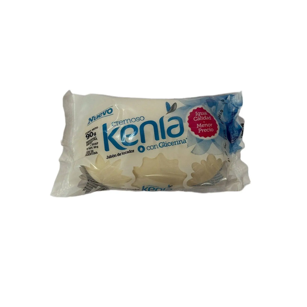 JABON  KENIA BLANCO INDIVIDUAL90GRS *60