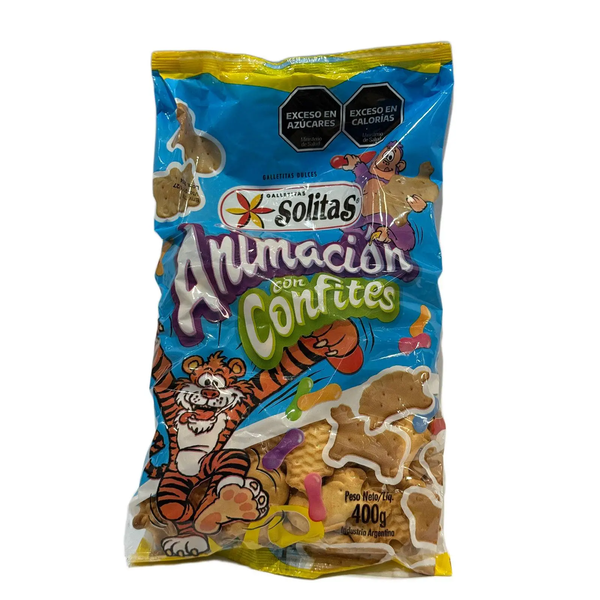 ANIMACION SOLITAS X 400G*10