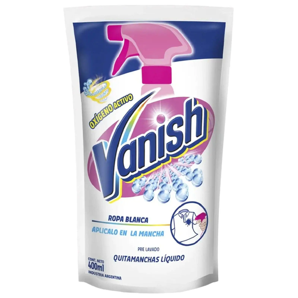 VANISH PRELAVADO BLANCO DP 400ML *12