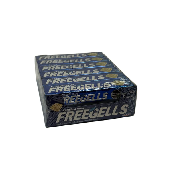 PAST.FREEGELLS MENTOL x 12 unid *36