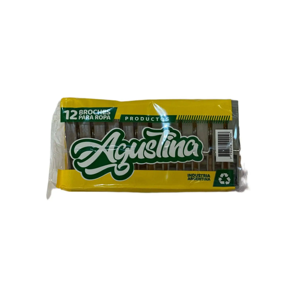 BROCHE P/ROPA PLAST 12U C/U
