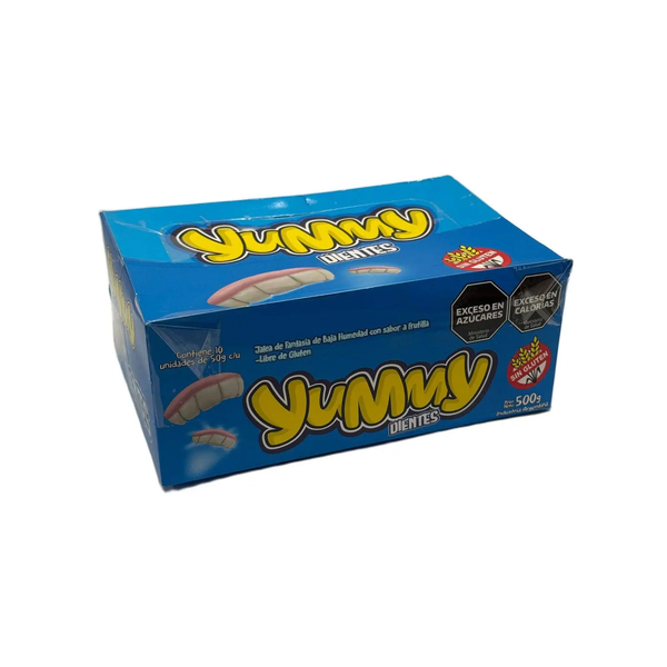 GOMITAS YUMMY DIENTES 12X50G