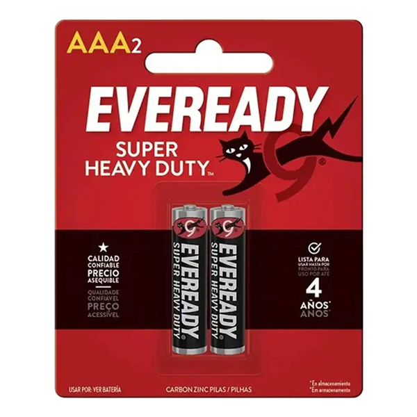 PILAS EVEREADY AAA  ( X2 )*72 C/BLISTER