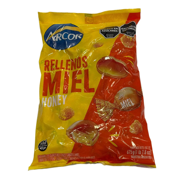 CARAMELO ARCOR C/MIEL 675G *6