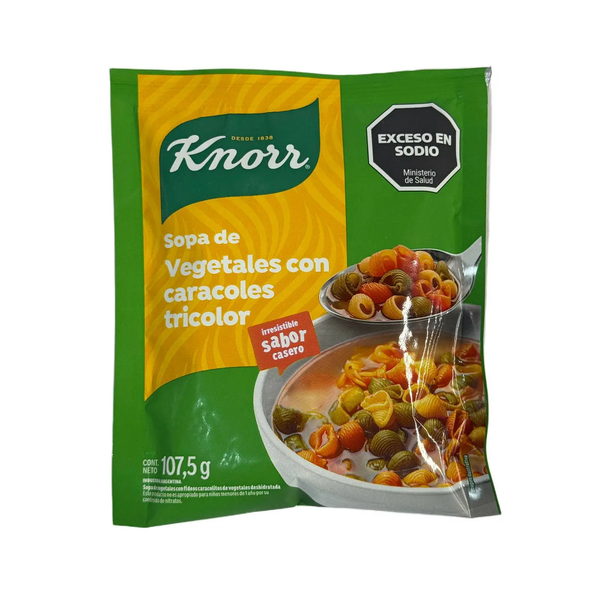 SOPA KNORR VEGETALESC/CARACOl 107.5GS*10