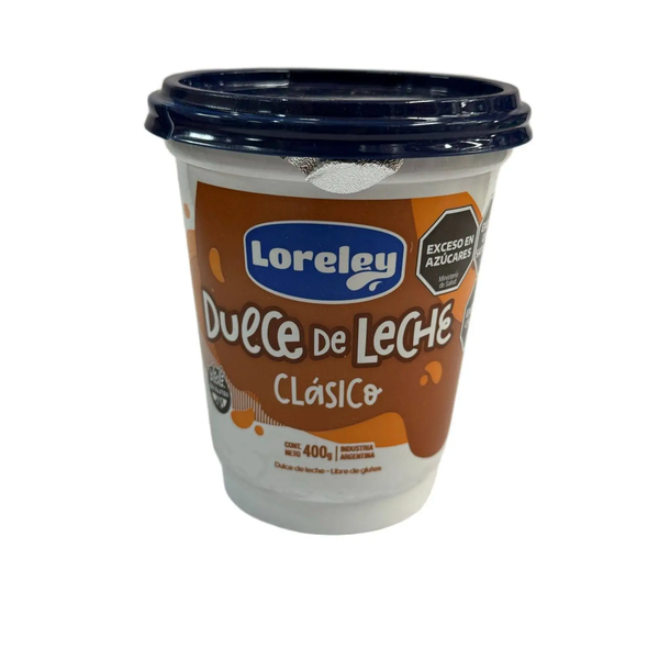 DULCE DE LECHE LORELEY 400GRS*12