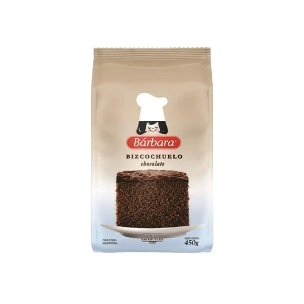 BIZCOCHUELO BARBARA S/CHOCOLATE X450GS*10