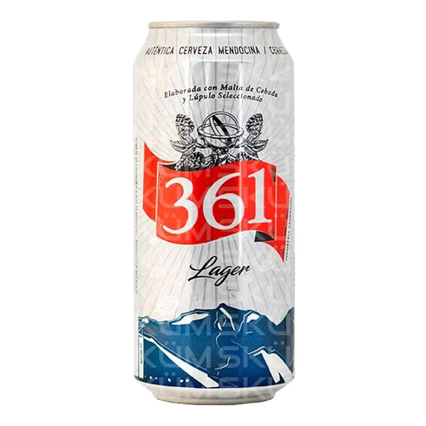 CERVEZA 361 LATA 473MLx6