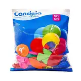 GLOBOS CANDELA 9  LISO SURTIDOS X50U*100