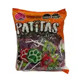 CHUP.OPEN PATITA TATUAJE LENG x100u *24