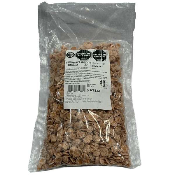  COPOS DE MAIZ  C/AZUCAR X500G+10 SIn TACC
