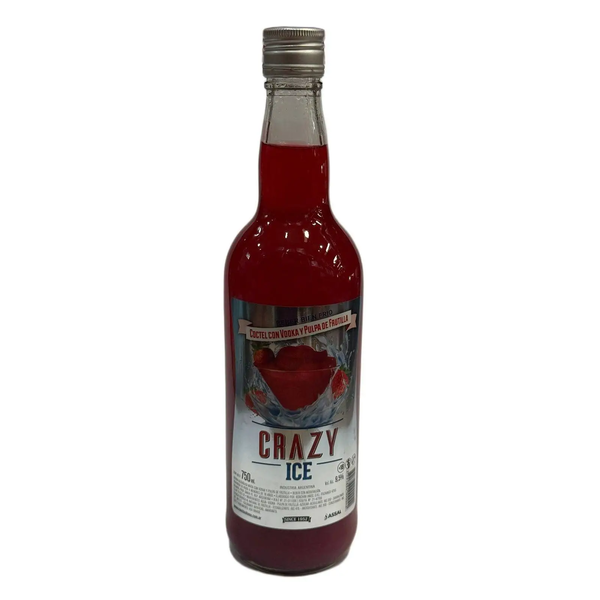 COCTEL CRAZY C/PULPA FRUT 750ML *6