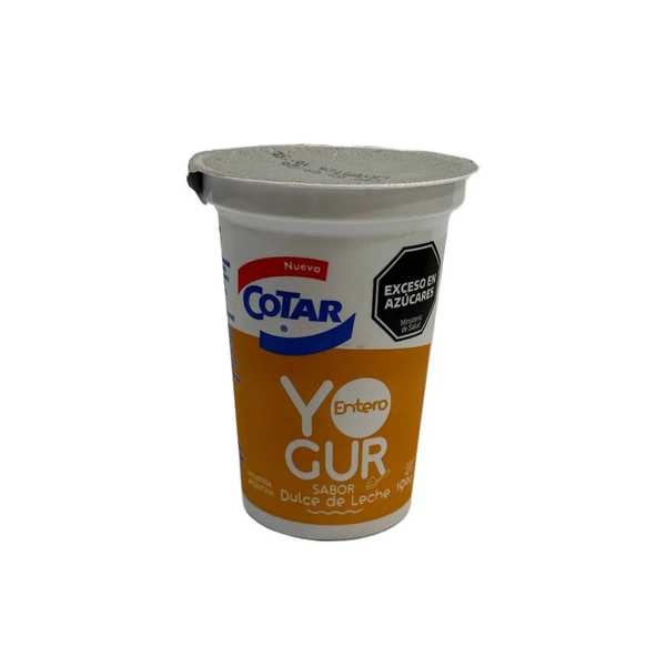 COTAR YOGUR D LECHE ENT X190GRS