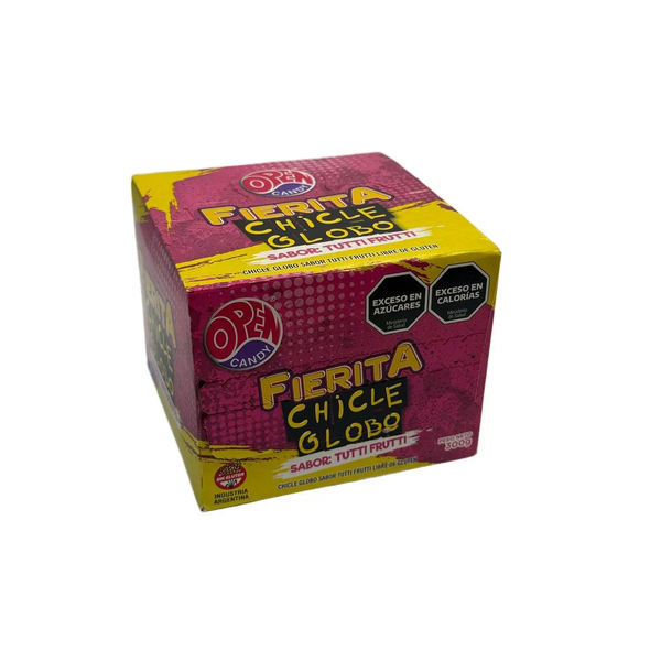 CHICLE FIERITA OPEN TUTTI 100U *18
