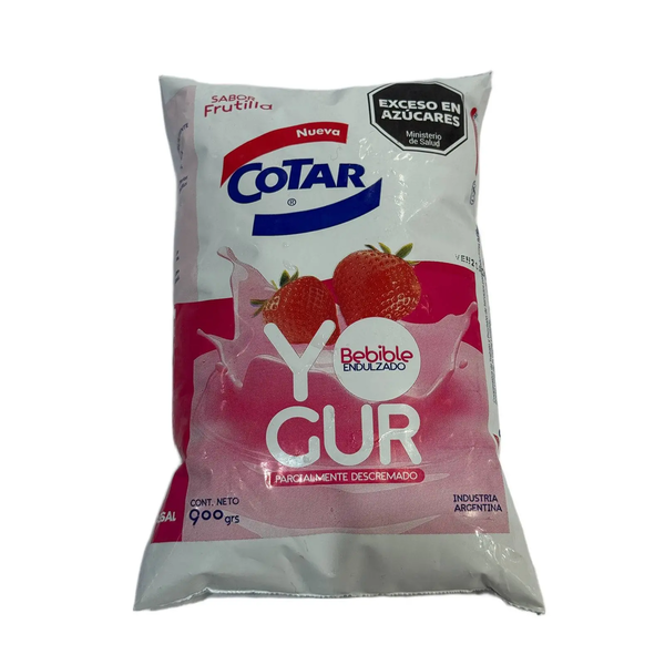 COTAR YOGUR FRUTILLA  SACHET X 1L