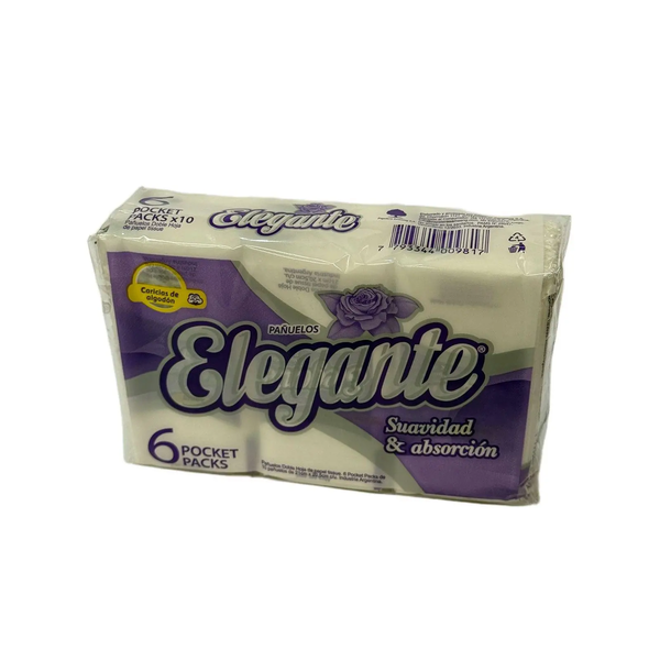 PAÑUELO ELEGANTE X6  *30