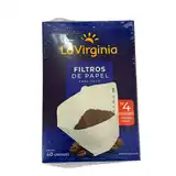 FILTRO LA VIRGINIA P/CAFE PAPEL X40U