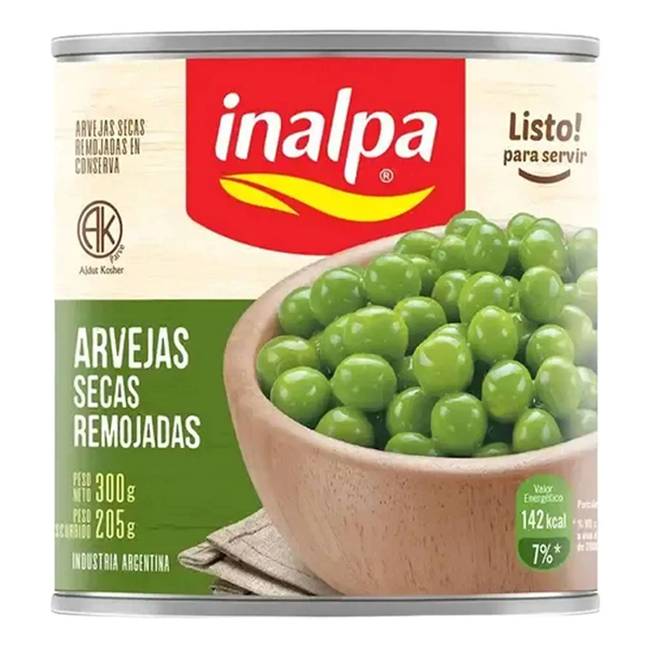 ARVEJAS INALPA 300G *24