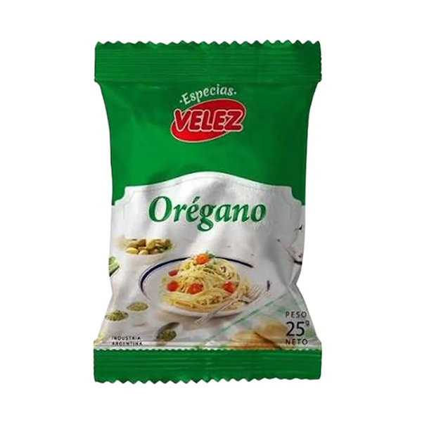 VELEZ ESPECIAS OREGANO 25G *10