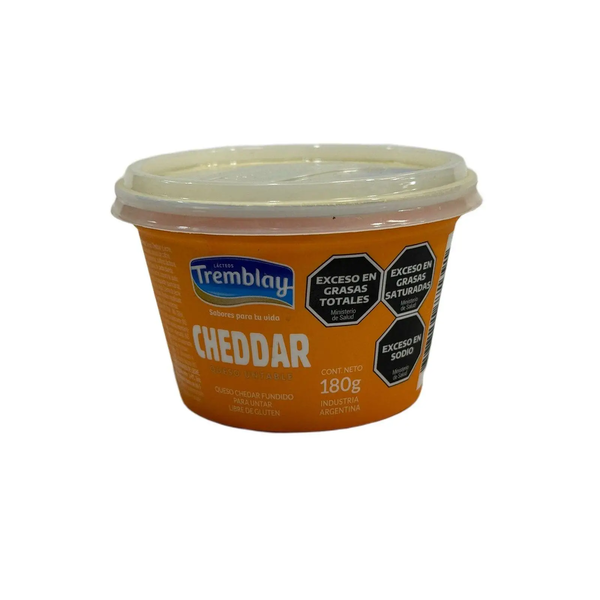 TREMBLAY QUESO UNTABLE CHEDDAR X180GRS *12