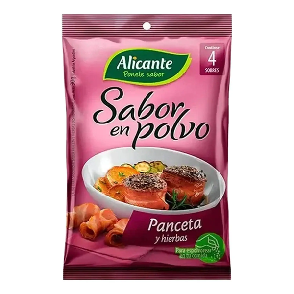 SABORIZANTE ALICANTE PANCETA X 12U *10