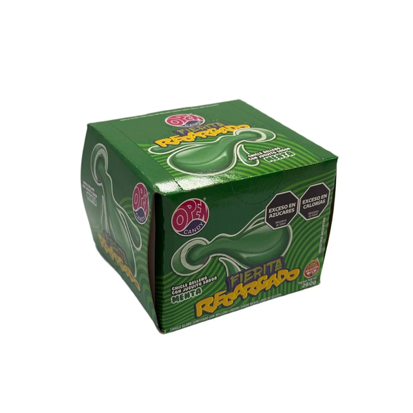 CHICLE FIERITA RECARGADO MENTA 50U *18