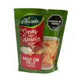 ALICANTE SOPA DE LA ABUELA ARROZ CON POLLO 63G *10