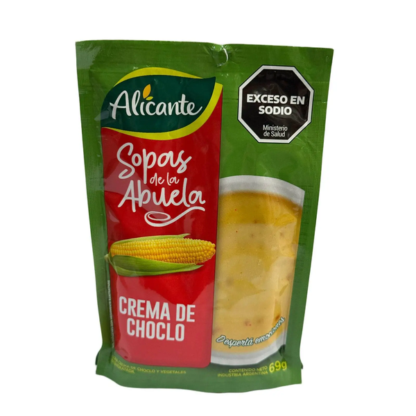 ALICANTE SOPA DE LA ABUELA CREMA CHOCLO 69G *10