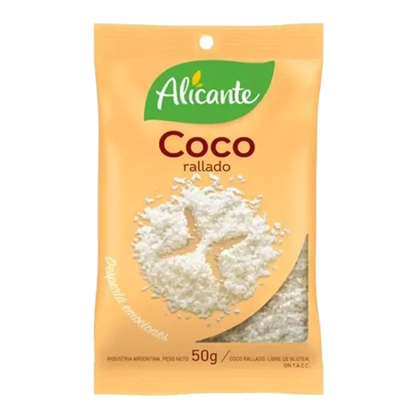 COCO RALLADO ALICANTE X 50G *25