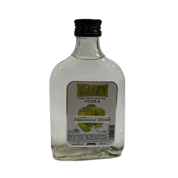 PETACA DERNA VODKA MANZANA 200ML *12