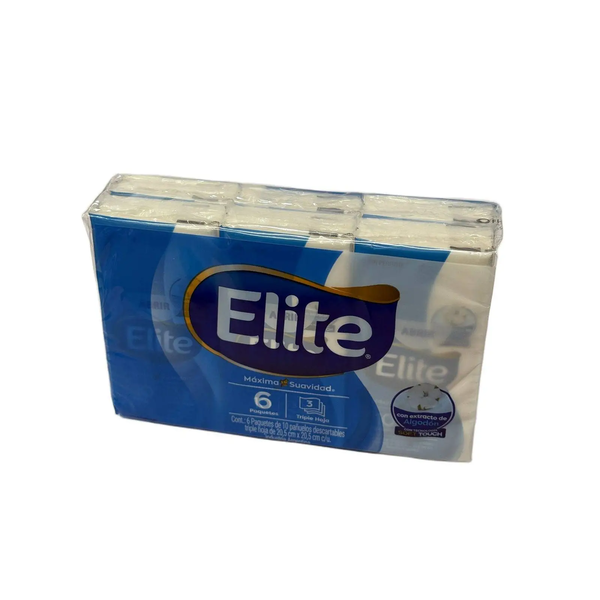 PAÑUELOS ELITE X6 *35