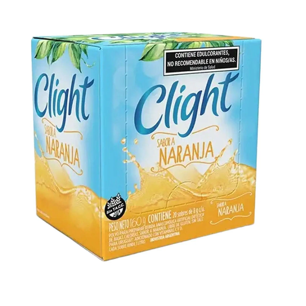JUGO CLIGHT NARANJA  X20U *16