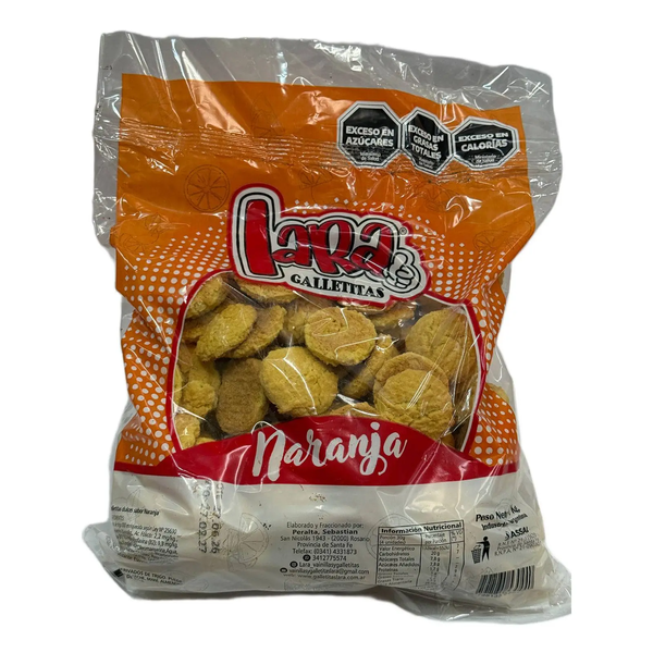 LARA GALLETITAS NARANJA X 1KG*4