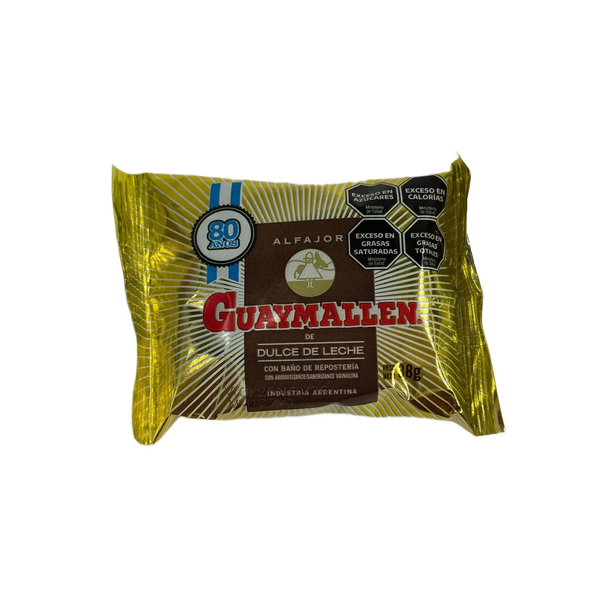 ALFAJOR GUAYMALLEN SIMPLE NEGRO 38G *40
