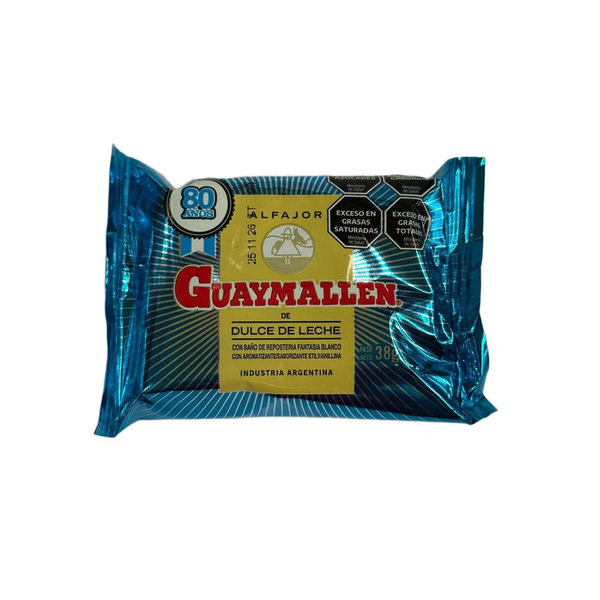 ALFAJOR GUAYMALLEN SIMPLE BLANCO 38G *40